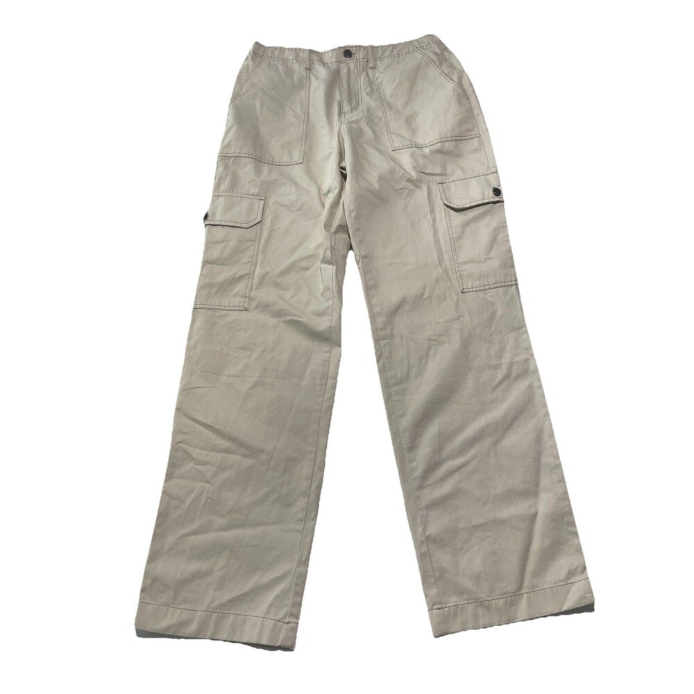 Monet Othello Skateboards Cargo Pants Tan Straight Leg Casual Size Medium New